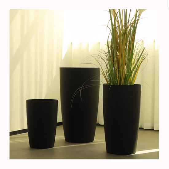 Best Price High Quality Modern Home Decoration Thick Square Plastic Flower Pot Plant Pot Garden Planter