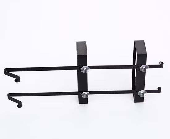 Soporte de almacenamiento de baño de PP duro multiusos respetuoso con el medio ambiente cesta organizadora de almacenamiento colgante de plástico para el hogar con gancho