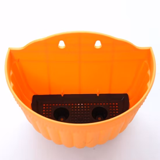 Maceta colgante de plástico para decoración del jardín del hogar, maceta de resina, cesta de almacenamiento de agua Bl20668